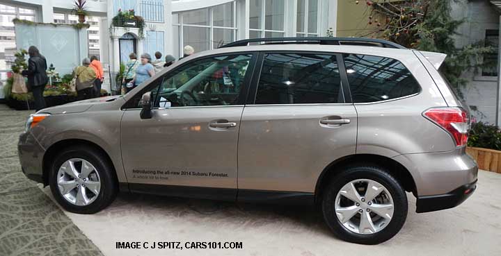 2014 subaru forester, burnished bronze metallic color