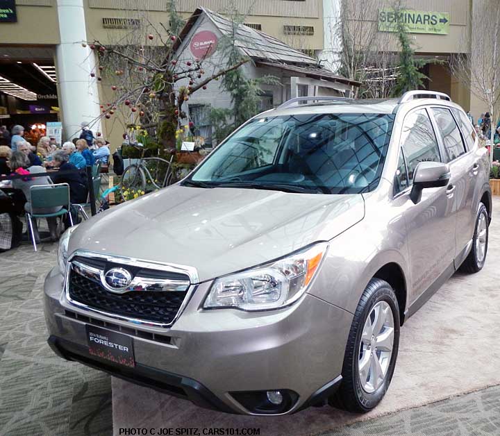 front of 2014 forester touring