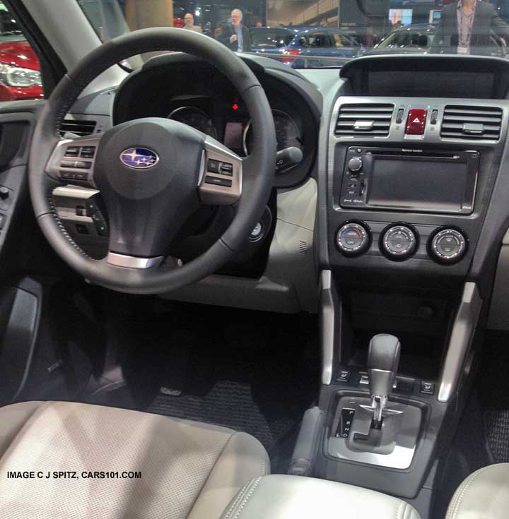 2014 subaru forester limited dashboard