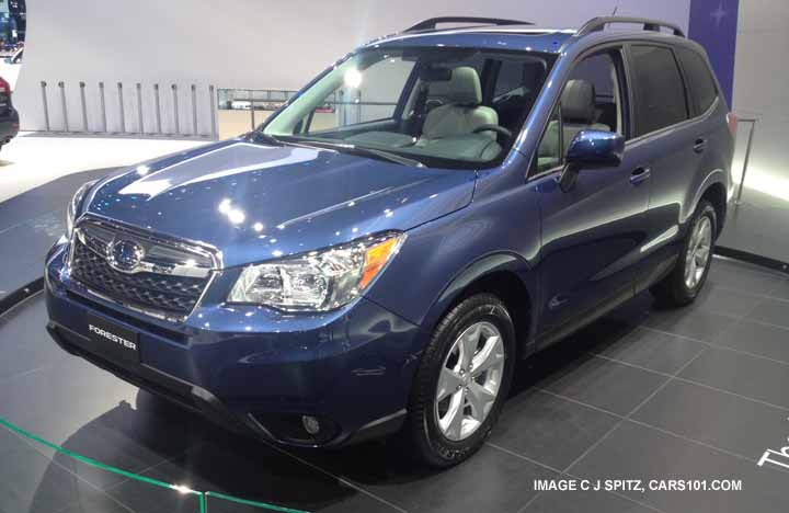 front view 2014 forester limited