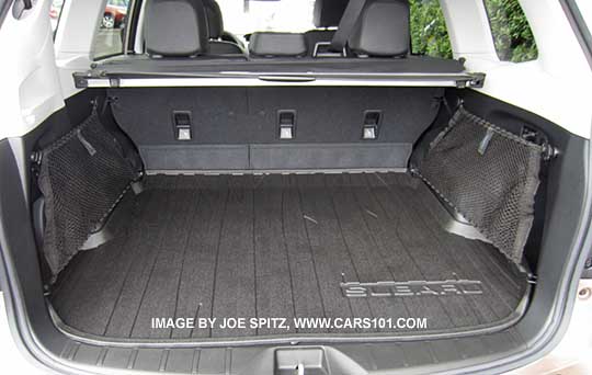 2015 Forester side cargo nets