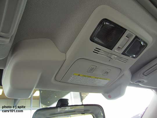 Subaru forester interior with optional eyesight