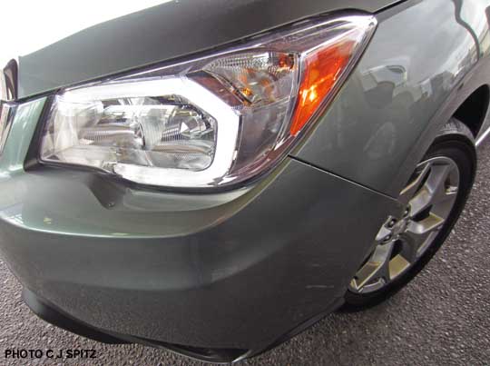 2015 Forester Touring  HID headlight with LED parking lights