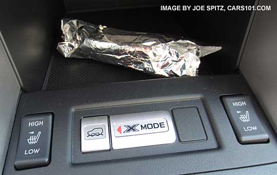 to disable a 2014 and 2015 Forester keyless access key, wrap it in foil. First remove the emergency key to use to get back in the car. Yes the alarm will go off when you open the door until you get to the keyless key