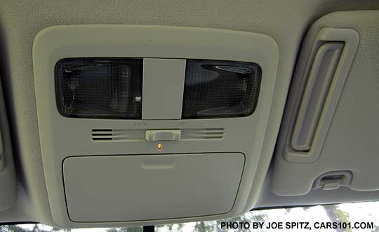 2015 Forester 2.5i overhead console