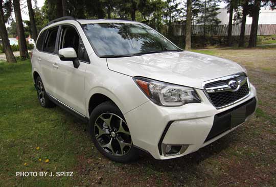 2015 Forester 2.0XT Touring, white shown