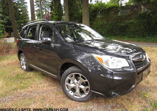 2015 Subaru Forester 2.5 Touring, dark gray color