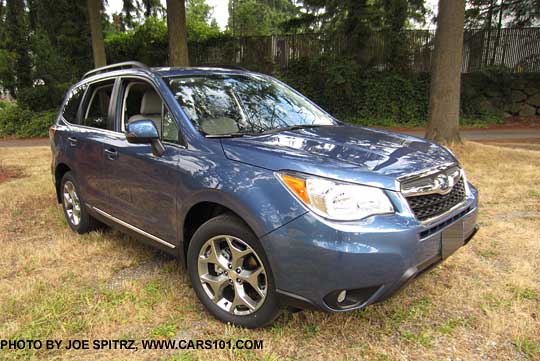 2015 forester touring, quartz blue