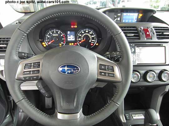 2015 Forester Tourimg steering wheel, with eyesight controls