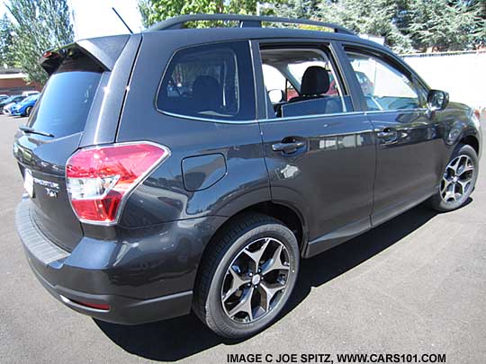 side view 2016 and 2015 Forester 2.0XT Premium turbo