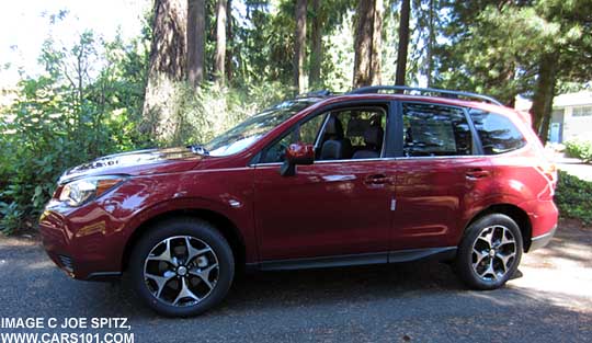 venetian red 2016 and 2015 Forester 2.0XT Premium turbo