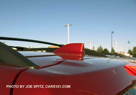 2016 Forester new roof mounted fin antenna