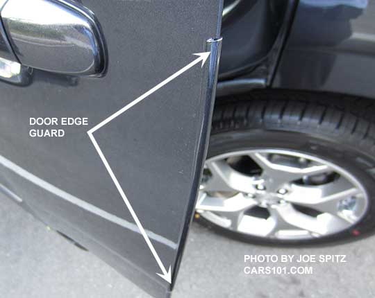 2016 Subaru Forester optional door edge guards