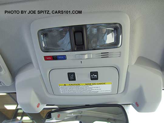 2016 Subaru Forester optional Eyesight system with new for 2016 Starlink connected service buttons