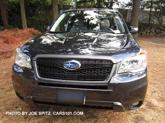 2016 Subaru Forester optional front Sport Grill, on a dark gray Forester