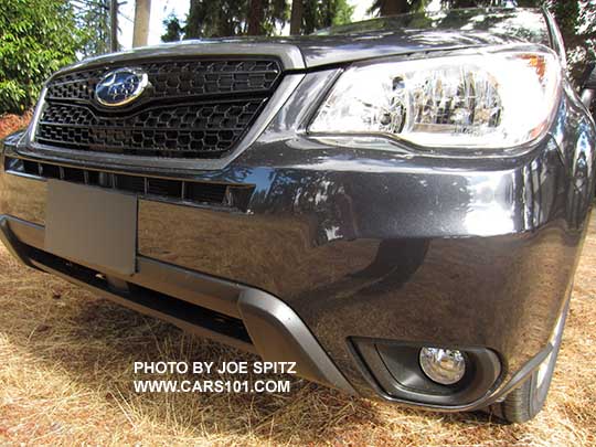 2016 Subaru Forester optional front Sport Grill, on a dark gray Forester