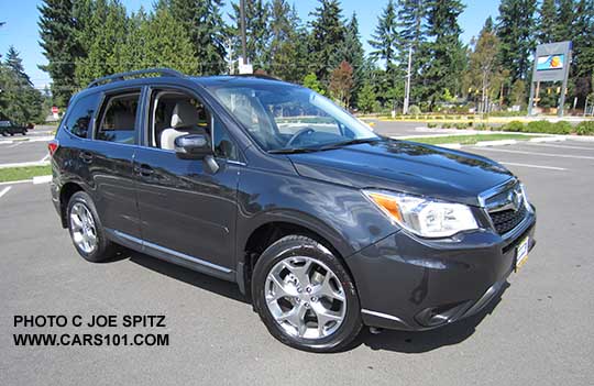 2016 Forester 2.5 Touring, dark gray color shown