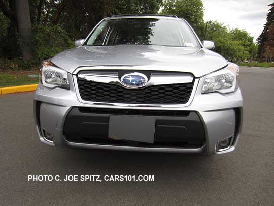 2016 Forester 2.0XT turbo front grill, ice silver shown