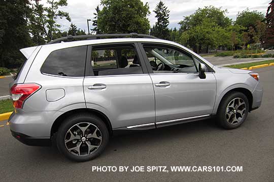 side  view 2016 Forester ice silver 2.0XT turbo