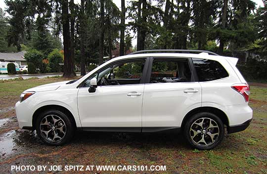 2016 white Subaru Forester 2.0XT Premium