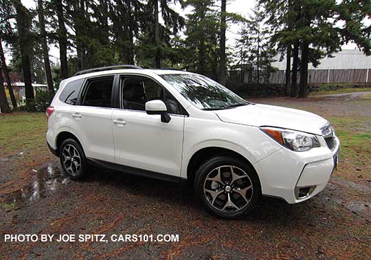 2016 white Subaru Forester 2.0XT Premium