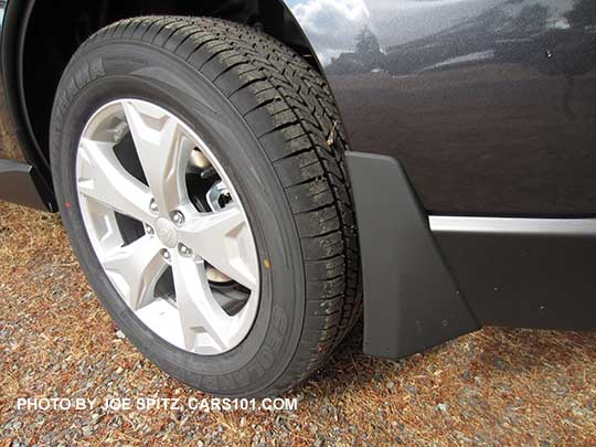 2016 Subaru Forester optional splash guards