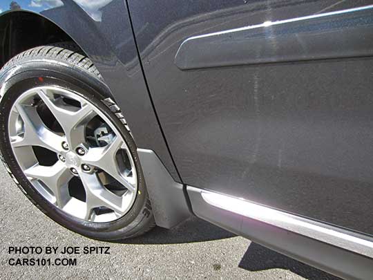 2016 Subaru Forester optional splash guards, front shown