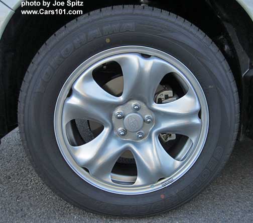 2016 forester 2.5i  17" stamped steel wheel with all season tire
