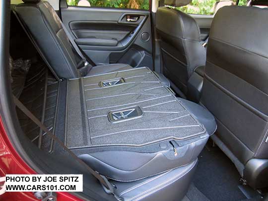 2018 and 2017 Subaru Forester optional rear seatback protector