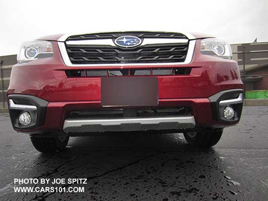 2018 and 2017 Subaru Forester optional front underspoiler