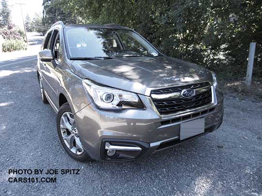 2017 Subaru Forester 2.5 Touring front grill. Sepia Bronze color shown