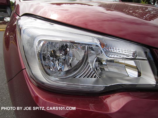 2017 Subaru Forester halogen headlights, 2.5i Premium, Limited (without Eyesight)