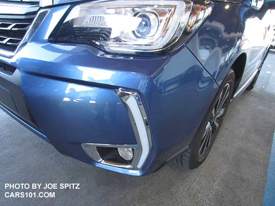 2018 and 2017 Subaru Forester 2.0XT aftermarket LED light strip, daytime running lights or fog lights