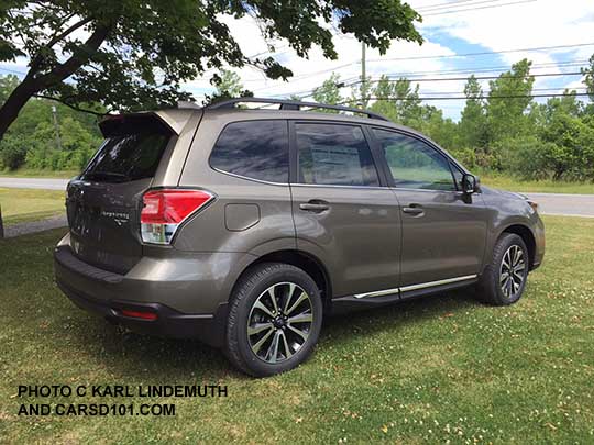 2017 Forester 2.0XT Touring with Sepia Bronze Metallic color. Photo by Karl Lindemuth at Van Bortel Subaru.