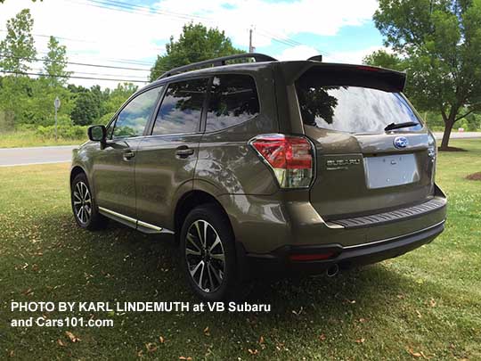 2018 and 2017 Forester Touring, Sepia Bronze Color 2.0XT model shown (new color for 20170