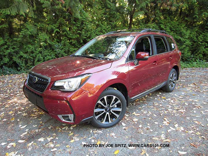 2018 and 2017 Subaru Forester 2.0XT Touring, Ventian Red Pearl