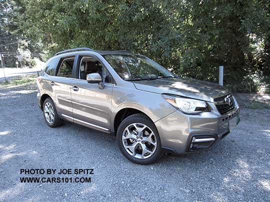 Sepia Bronze 2018 and 2017 Subaru Forester 2.5i Touring