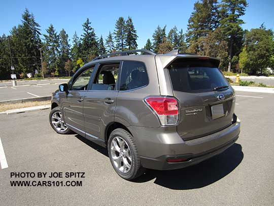 Sepia Bronze 2018 and 2017 Subaru Forester 2.5i Touring.