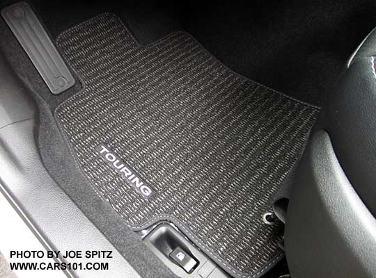 2018 and 2017 Subaru Forester 2.5 Touring and 2.0XT Touring embossed carpeted floor mat
