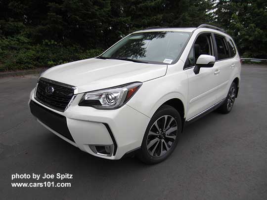 2018 Subaru Forester XT Touring,  white shown