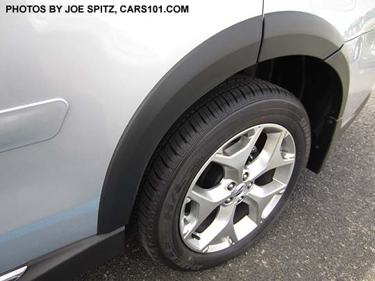 2018 Subaru Forester dealer installed wheel arch moldings (not available installed by Subaru).