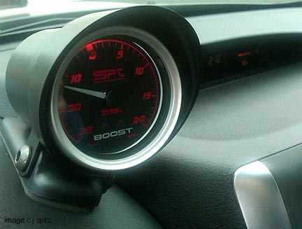WRX, STI, Forester XT turbo boost gauge