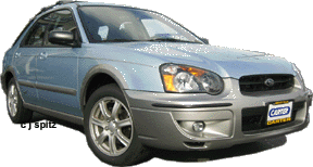 new 2005 Impreza Outback Sport SE Special Edition, aqua blue