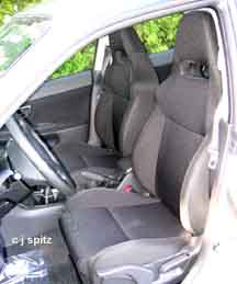 05 Impreza seats