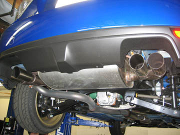 2008 STI quad exhaust tips