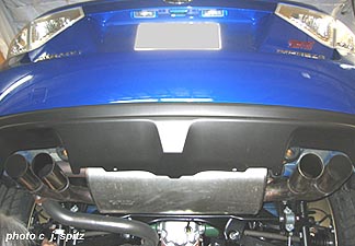 2008 STI quad exhaust tips