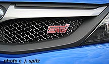 STI logo, sport grill