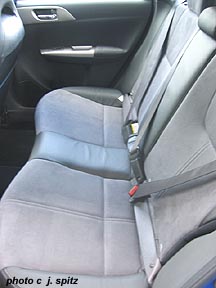 STI rear seat