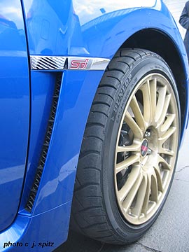 STI front fender