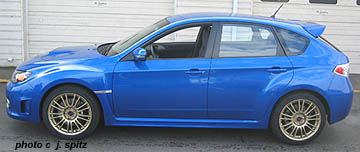 2008 STI, WR Blue